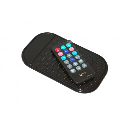 Килимок антиковзкий на торпедо 145х85 мм чорний