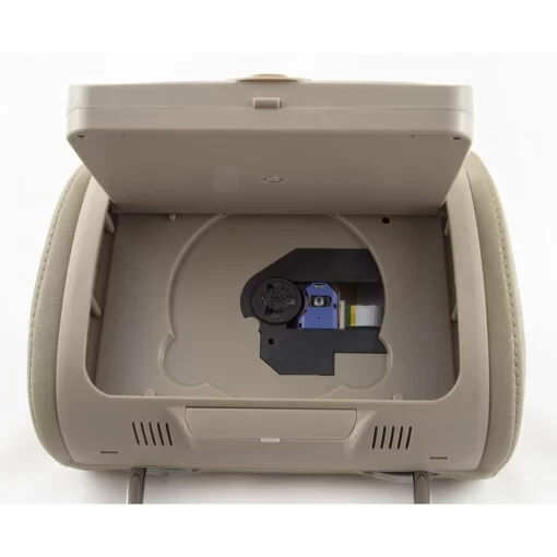 Підголовник з монітором та DVD-програвачем KLYDE Ultra 745 HD Beige (бежевий)