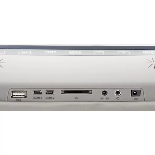 Підголовник з монітором та DVD-програвачем KLYDE Ultra 790 FHD Gray (сірий)