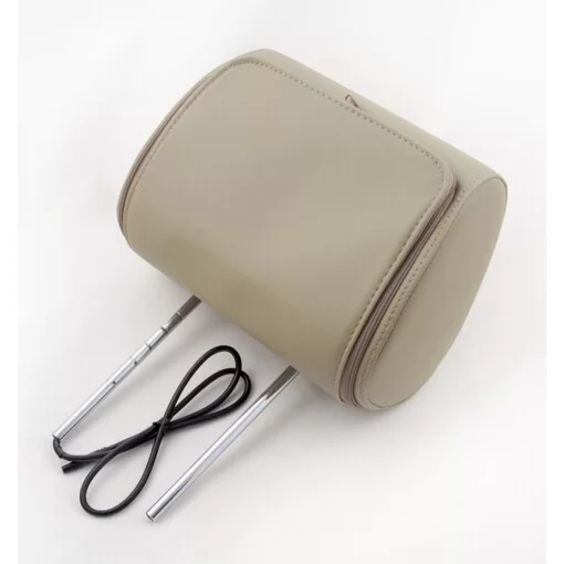 Підголовник з монітором та DVD-програвачем KLYDE Ultra 747 HD Beige (бежевий)