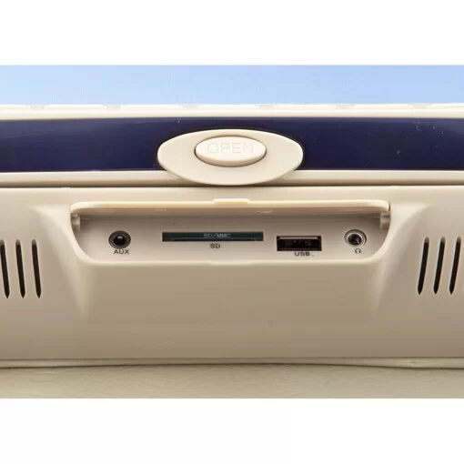 Підголовник з монітором та DVD-програвачем KLYDE Ultra 747 HD Beige (бежевий)