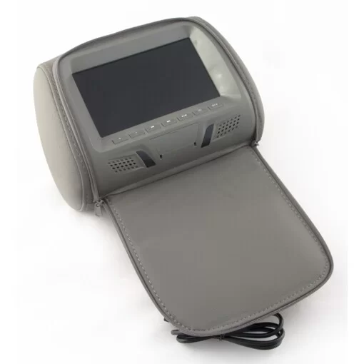 Підголовник з монітором KLYDE Ultra 717 Grey (сірий)