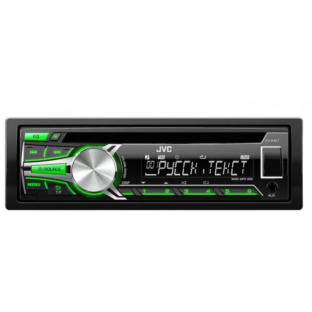 CD/MP3-Ресивер JVC KD-R457ЕЕ Купить, Отзывы, Инструкция, Продажа.