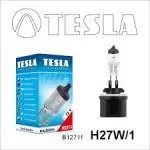 Лампа галогенная Tesla H27W/1 (PG13) 12V, 27W B12711 Лампа галогенная Tesla H27W/1 (PG13) 12V, 27W B12711