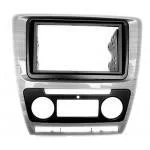 Рамка переходная Carav 11-042 Skoda Oktavia 08-13 (Auto Air-Cond) Grey-HQ Рамка переходная Carav 11-042 Skoda Oktavia 08-13 (Auto Air-Cond) Grey-HQ