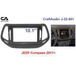 Рамка переходная CraftAudio J-22-901 JEEP Compass 2017+ Рамка переходная CraftAudio J-22-901 JEEP Compass 2017+