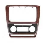Рамка переходная AWM 781-08-104 Skoda Octavia 2008-2013 (Auto Air-Cond) Wooden Рамка переходная AWM 781-08-104 Skoda Octavia 2008-2013 (Auto Air-Cond) Wooden