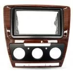 Рамка переходная Carav 11-206 Skoda Octavia 2008-2013 (Manual Air-Cond) Wooden Рамка переходная Carav 11-206 Skoda Octavia 2008-2013 (Manual Air-Cond) Wooden