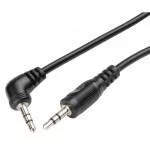 Кабель AUX AWM 110-11 Jack 3.5mm 0,5 м черный Кабель AUX AWM 110-11 Jack 3.5mm 0,5 м черный