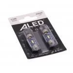 Габарит LED ALed C5W 36мм Canbus Festoon white (2шт) Габарит LED ALed C5W 36мм Canbus Festoon white (2шт)