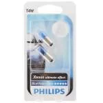 Лампа накаливания Philips T4W BlueVision, 2шт/блистер 12929BVB2 Лампа накаливания Philips T4W BlueVision, 2шт/блистер 12929BVB2