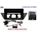 Рамка переходная CraftAudio B-008N BMW X1 (E84) 2009-2015 10" + проводка Рамка переходная CraftAudio B-008N BMW X1 (E84) 2009-2015 10" + проводка