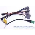 Комплект проводов для магнитол 16PIN CraftAudio CB-22 Honda Envix 19 / Gienia 17/ Greiz 16/ City 15-17/ Elysion 19/ Odyssey 18-19/ Crider 19 Комплект проводов для магнитол 16PIN CraftAudio CB-22 Honda Envix 19 / Gienia 17/ Greiz 16/ City 15-17/ Elysion 19/ Odyssey 18-19/ Crider 19