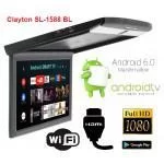 Монитор потолочный Clayton SL-1588 BL Android (черный) Монитор потолочный Clayton SL-1588 BL Android (черный)